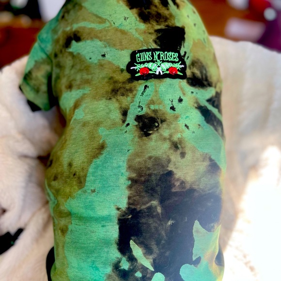 Guns n Roses Tie Dye Rhinestone Hoodie - Picture 1 of 4